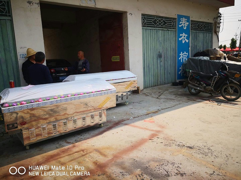 平頂山葉縣 吉遠(yuǎn)冰棺客戶案例